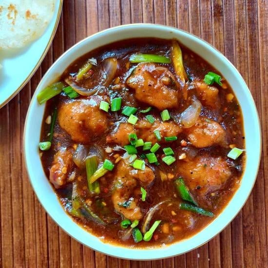 Chilly Chicken Gravy.