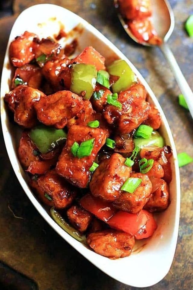 Chilly Paneer.