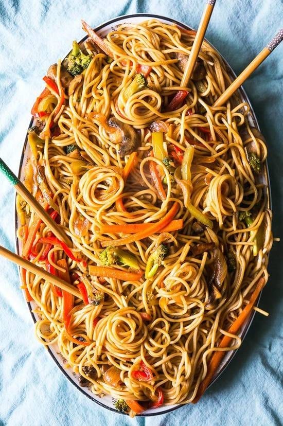 Veg Lo Mein.