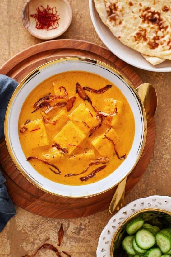 Paneer Shahi Korma.