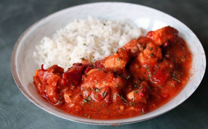 Chicken Vindaloo.
