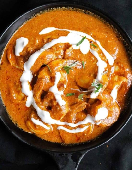 Shrimp Tikka Masala.