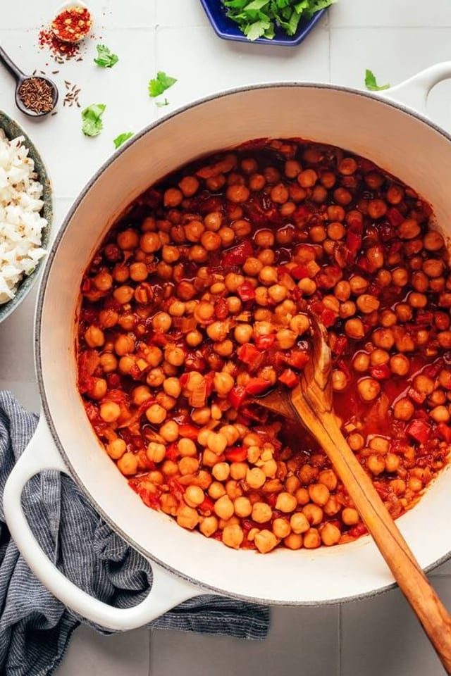 Chana Vindaloo.
