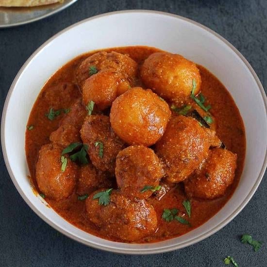 Kashmiri Dum Aloo.