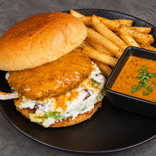 Butter Chicken Burger