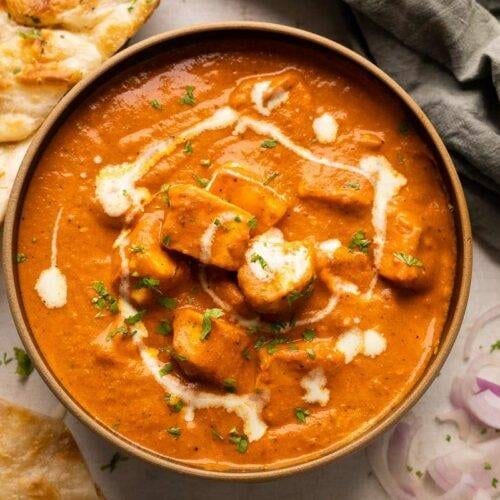 Paneer Butter Masala.