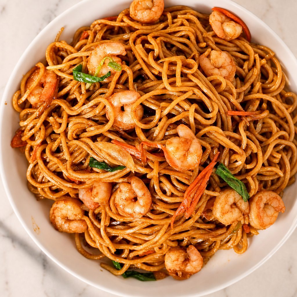 Shrimp Lo Mein.