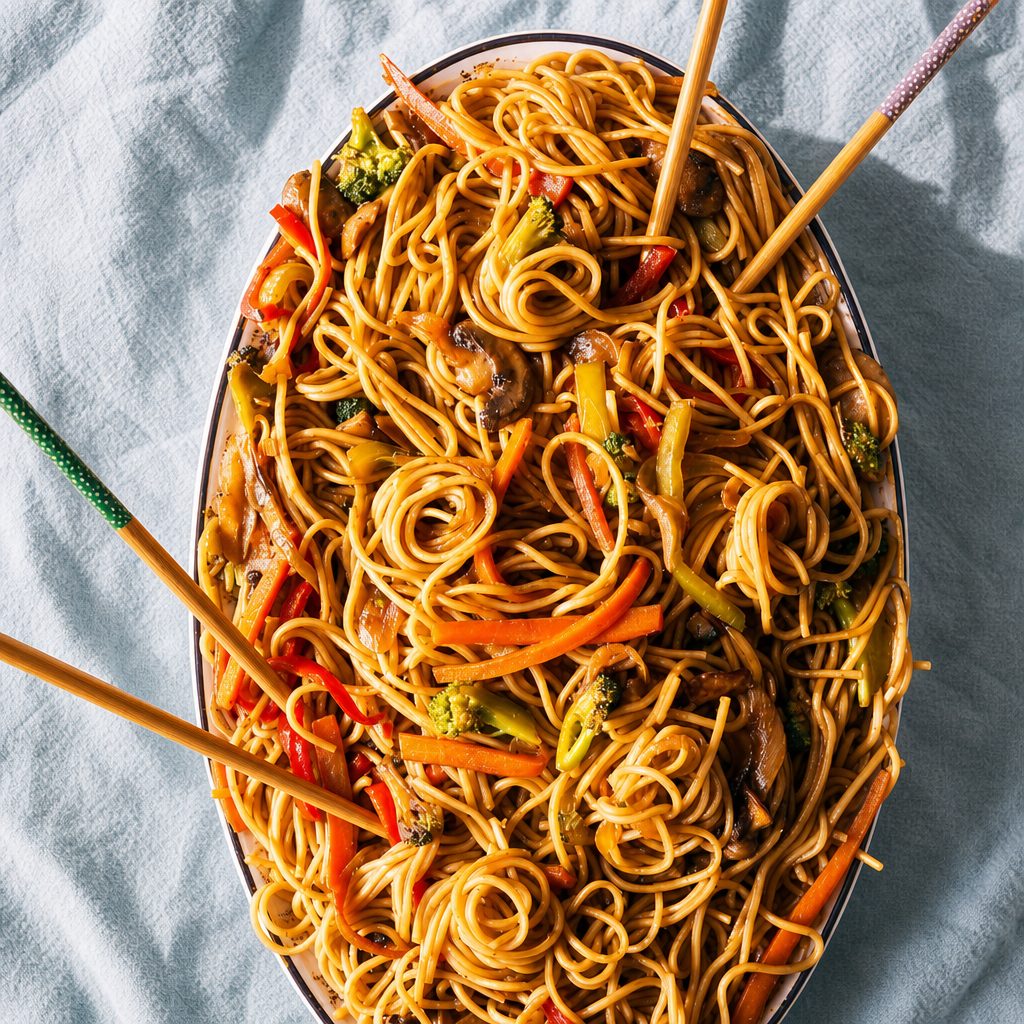 Veg Lo Mein.