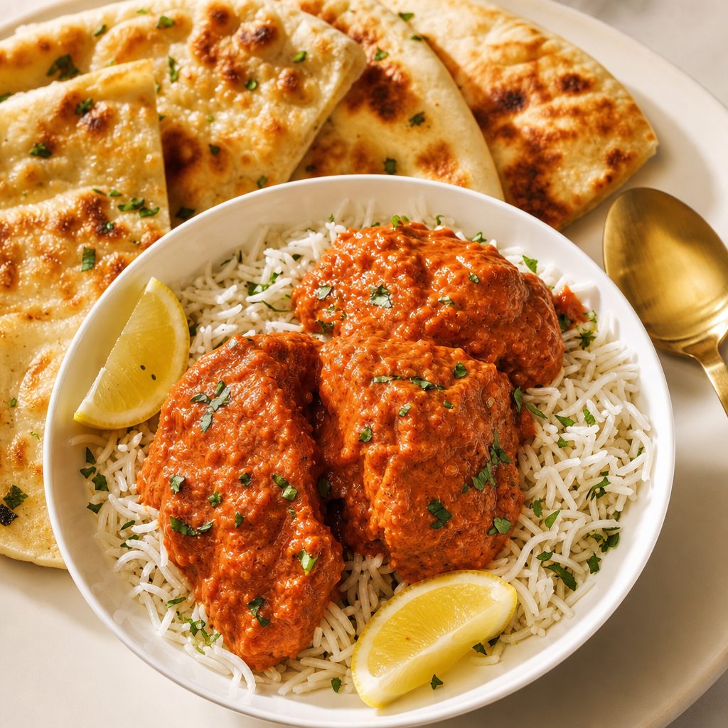 Salmon Tikka Masala.
