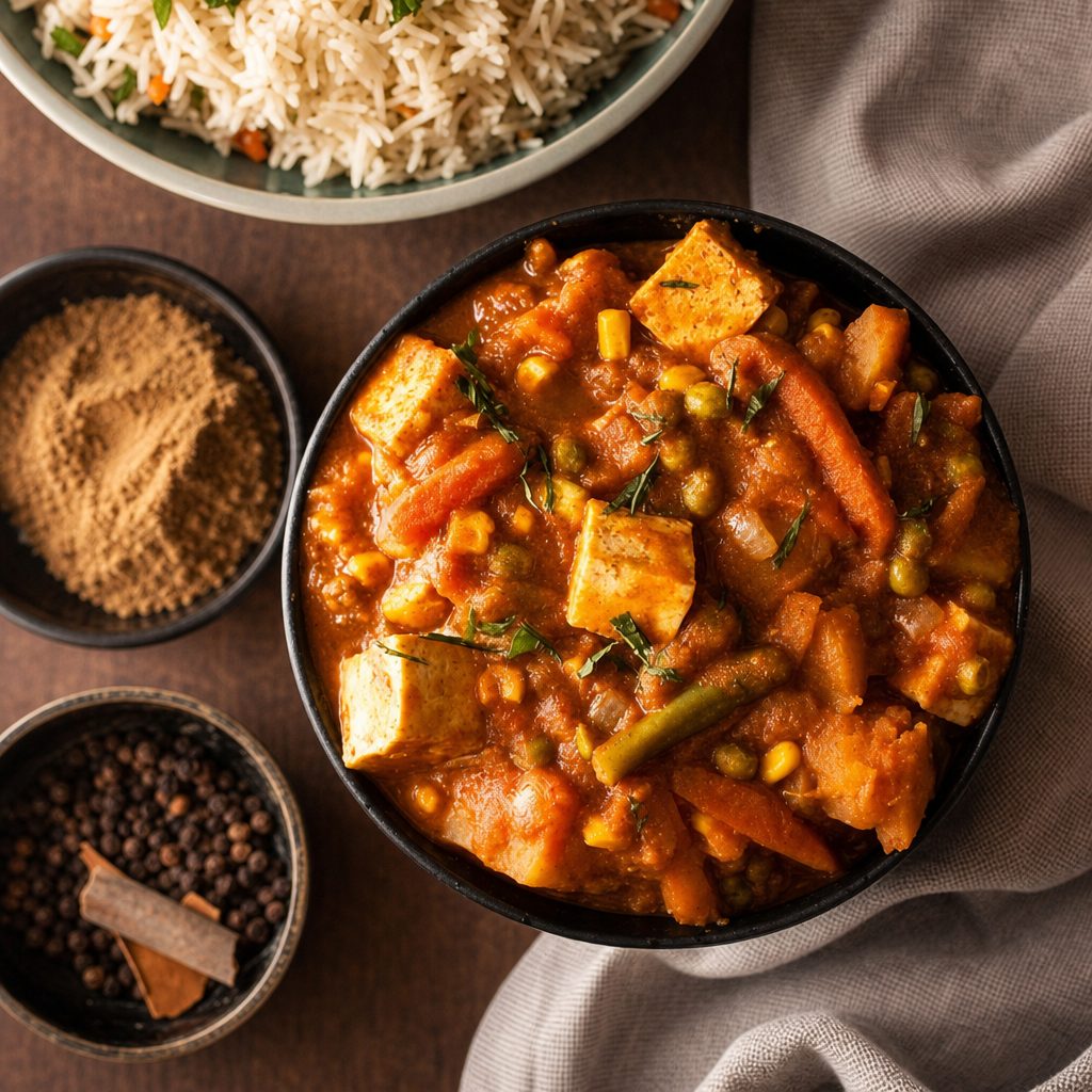 Tofu Vindaloo.
