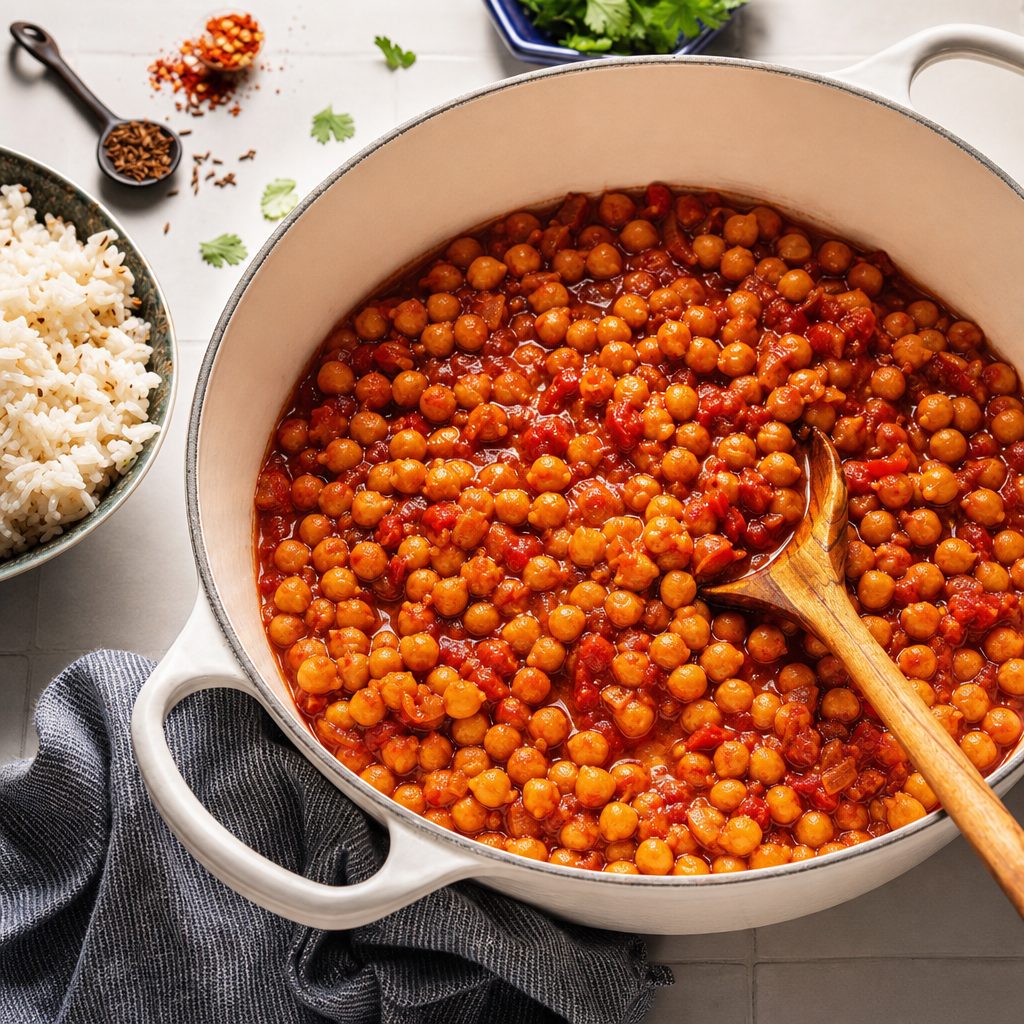 Chana Vindaloo.