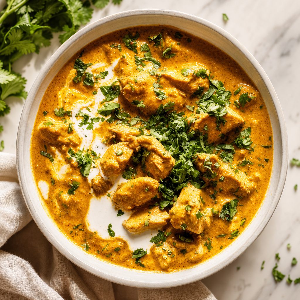 Salmon  Shahi Korma.