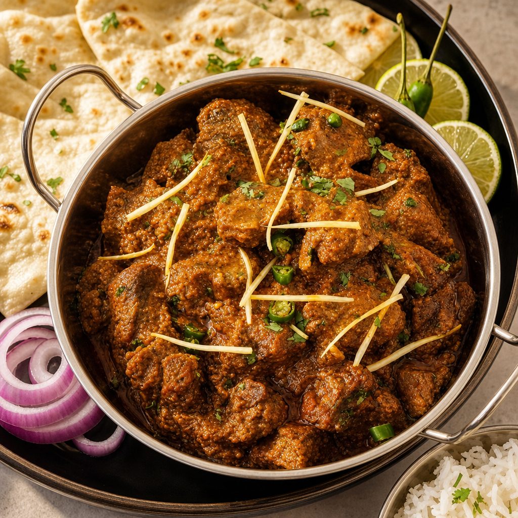 Lamb Kadai.