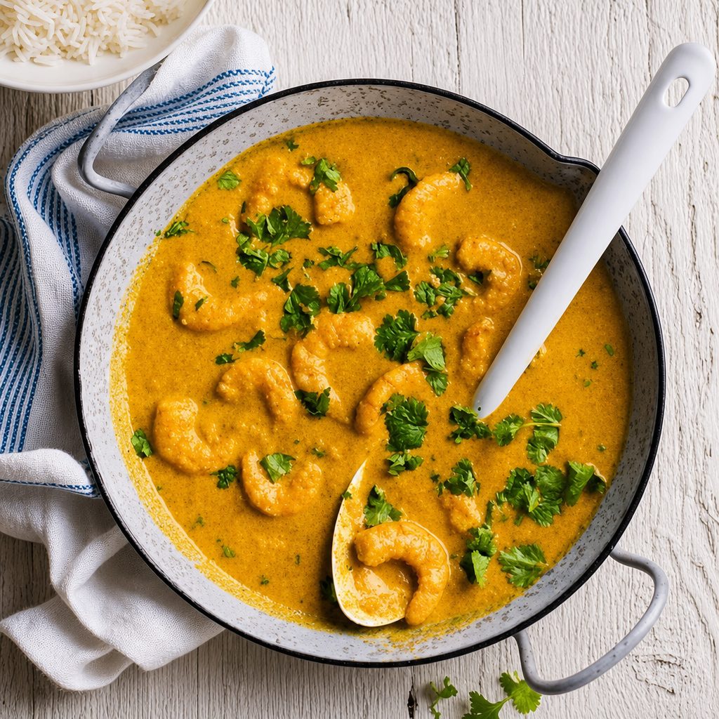 Shrimp  Shahi Korma.