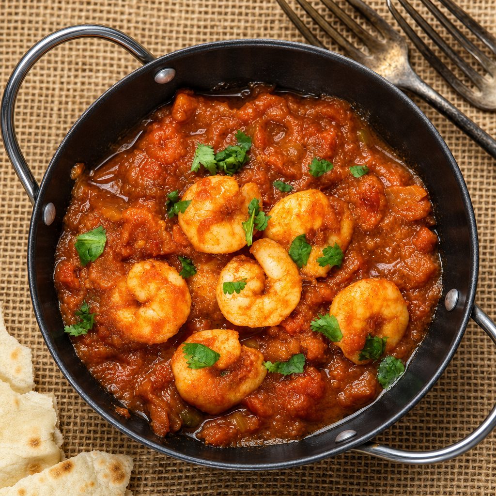 Shrimp Kadai.