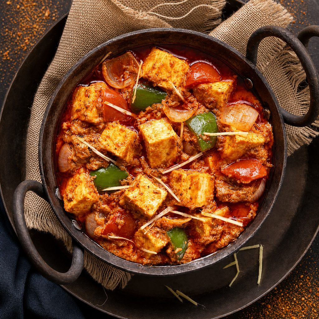 Paneer Kadai.