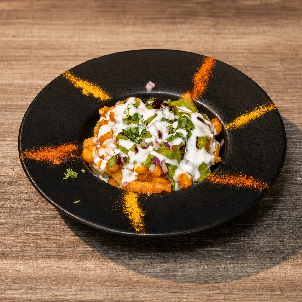 Samosa Chaat.