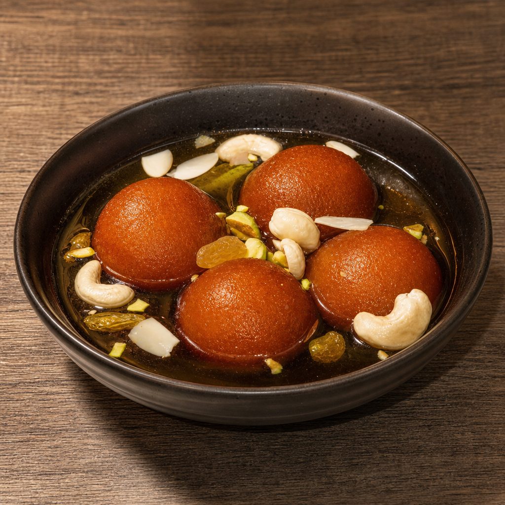 Gulab Jamun.