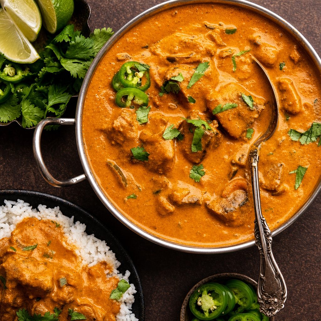 Lamb Tikka Masala.