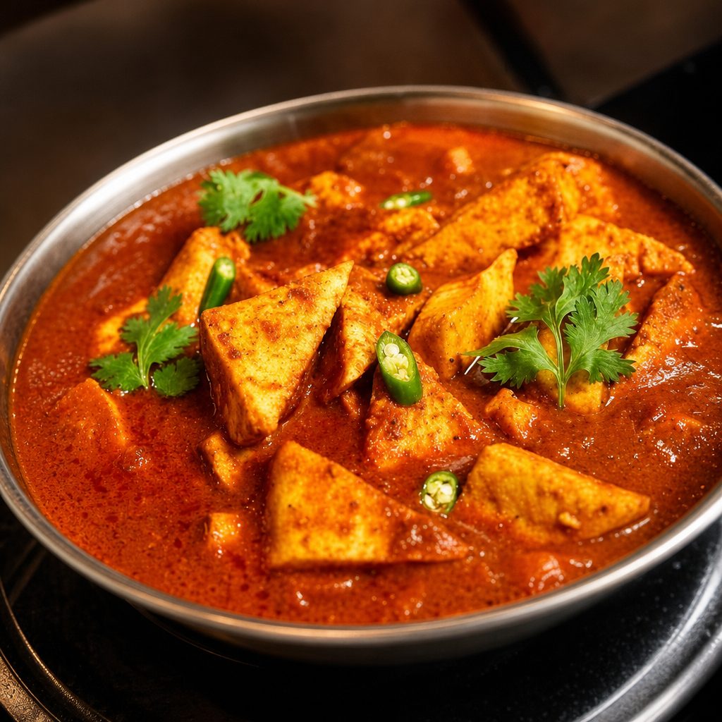Paneer Vindaloo.