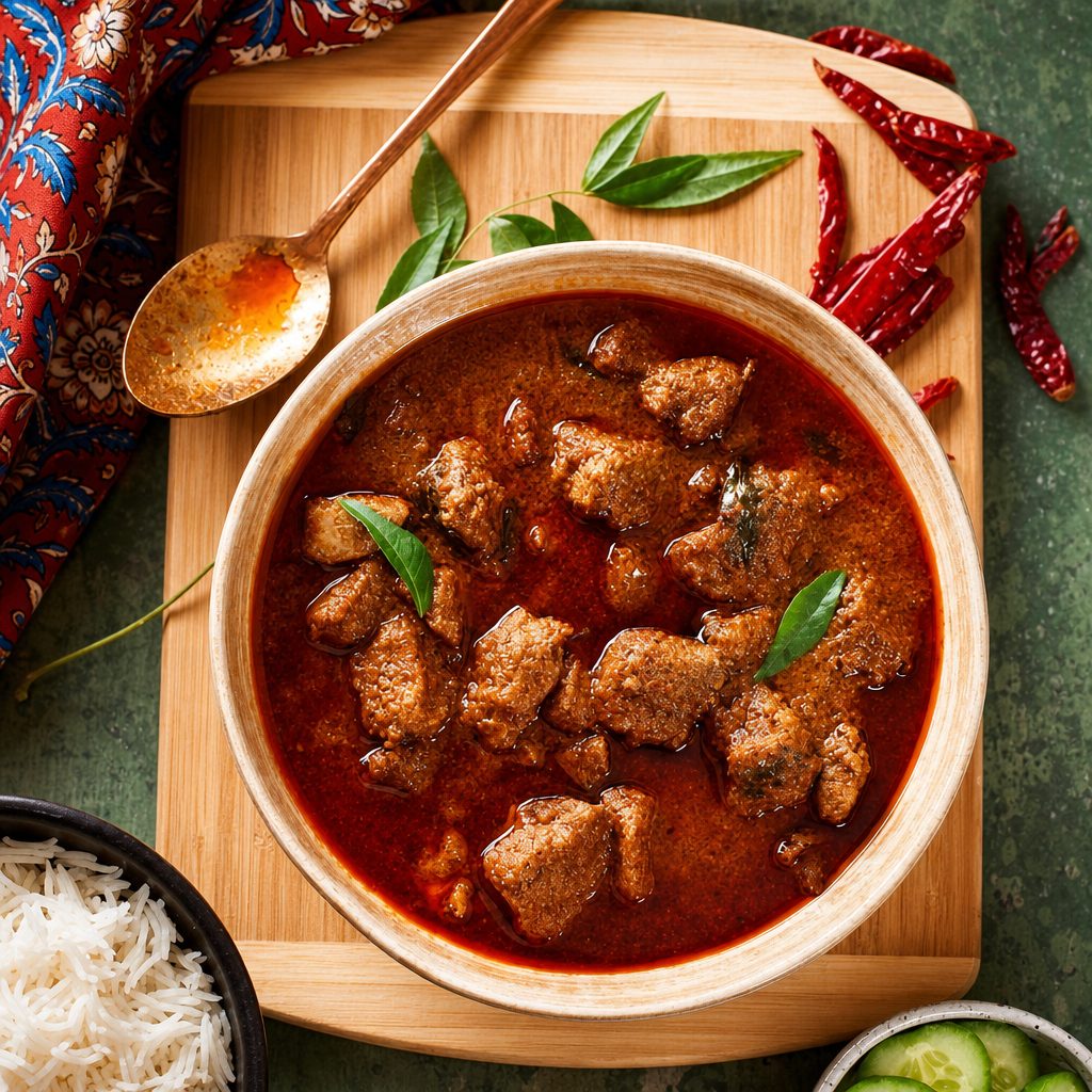 Goat Vindaloo.