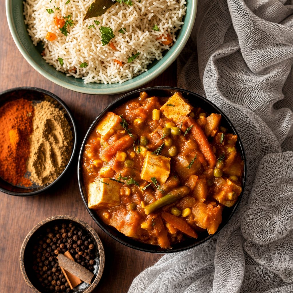 Veg Vindaloo.