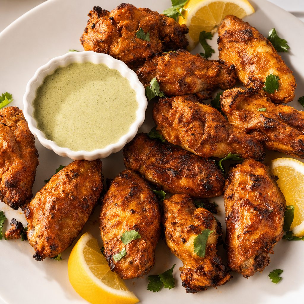 Tandoori Wings.