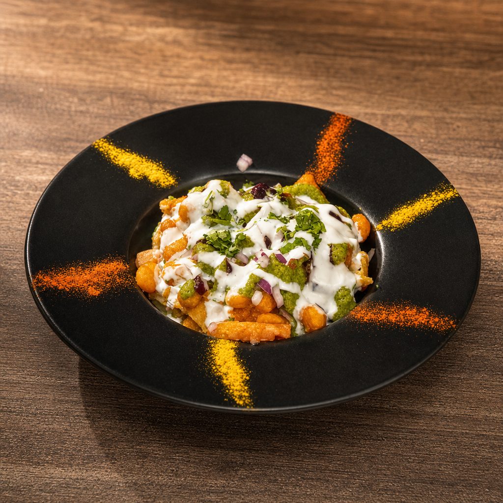 Samosa Chaat.