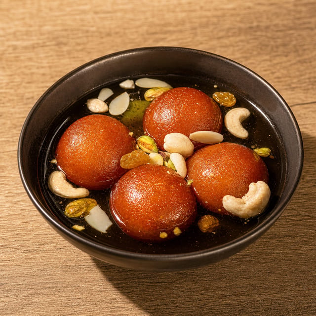 Gulab Jamun.