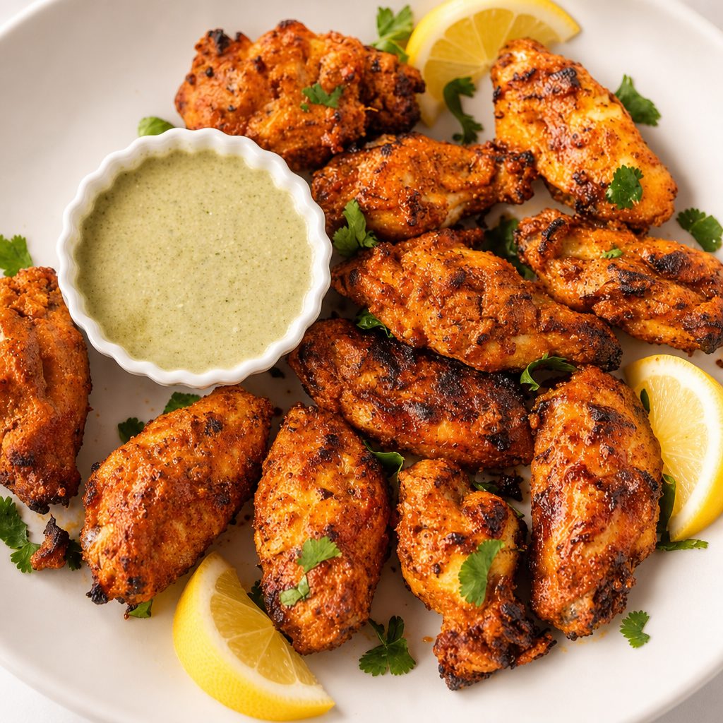 Tandoori Wings.