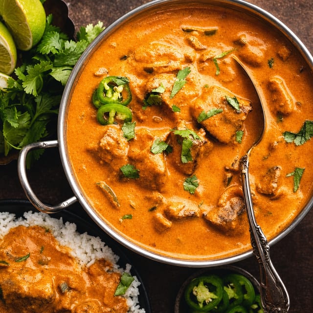Lamb Tikka Masala.