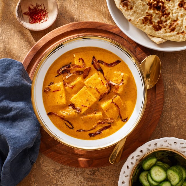 Paneer Shahi Korma.