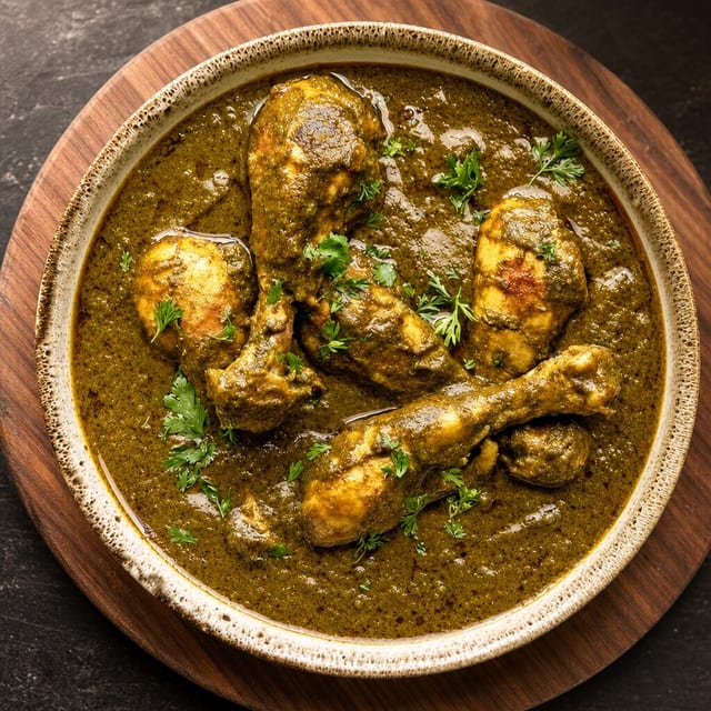 Chicken Saag.