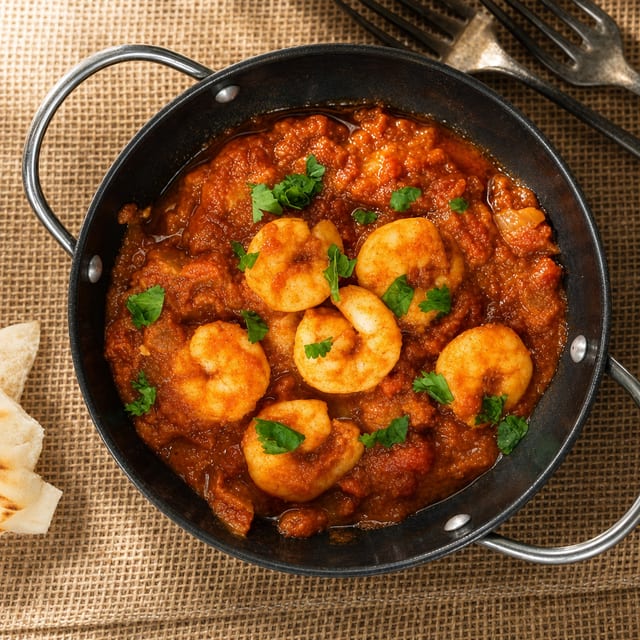 Shrimp Kadai.