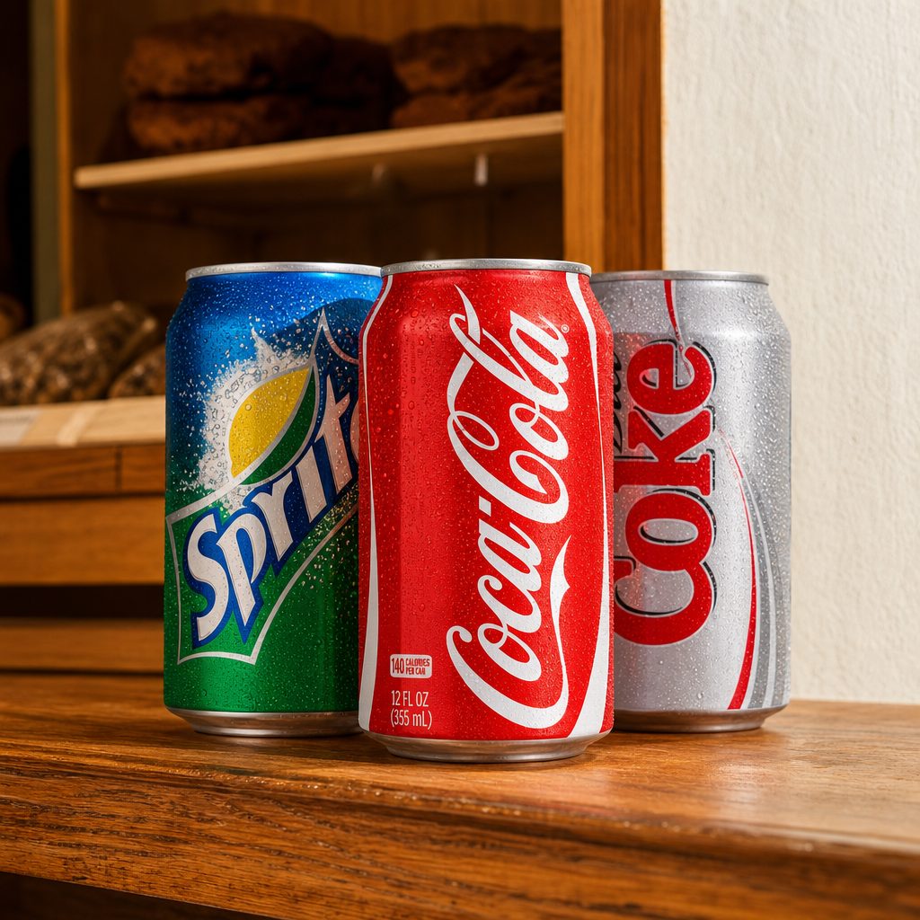 Canned Soda.