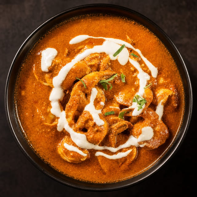 Shrimp Tikka Masala.