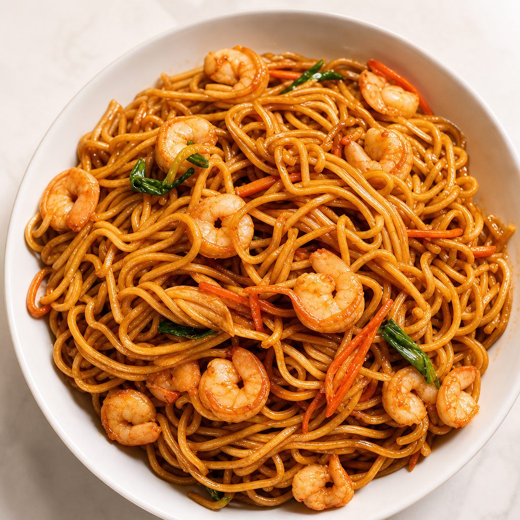 Shrimp Lo Mein.