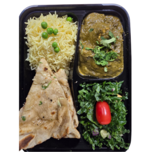 Lunch Special With Paneer Saag